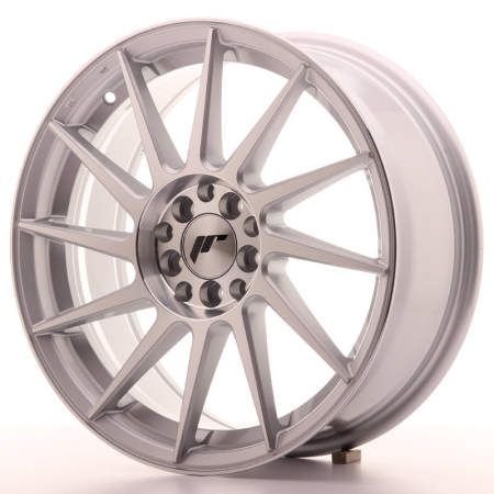 JR Wheels JR22 17x7 ET35 5x100/114 Silver Machined Face JR22177053573SM