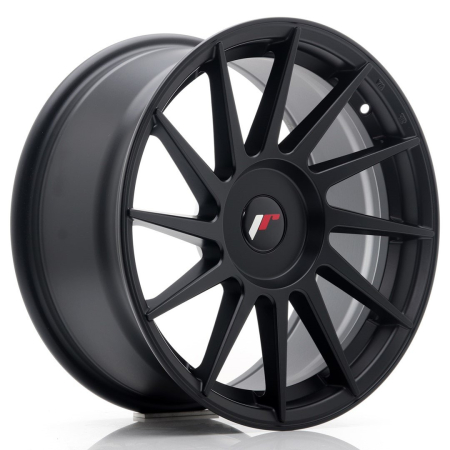 JR Wheels JR22 17x8 ET25-35 BLANK Matt Black JR221780XX2573BF