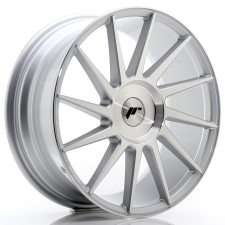 JR Wheels JR22 18x7,5 ET35-42 BLANK Silver Machined Face JR221875XX3574SM