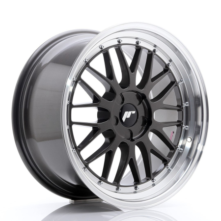 JR Wheels JR23 19x9,5 ET20-48 5H BLANK Hyper Gray w/Machined Lip JR2319955X2074HG