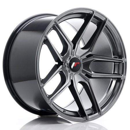 JR Wheels JR25 19x11 ET20-40 5H BLANK Hyper Black JR2519115X2074HB