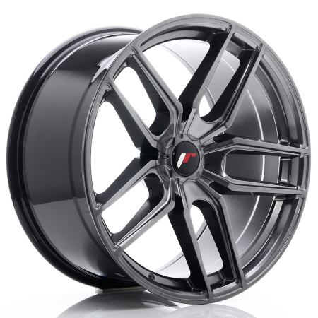 JR Wheels JR25 20x10 ET20-40 5H BLANK Hyper Black JR2520105X2074HB