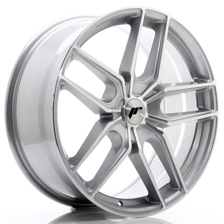 JR Wheels JR25 20x8,5 ET20-40 5H BLANK Silver Machined Face JR2520855X2074SM