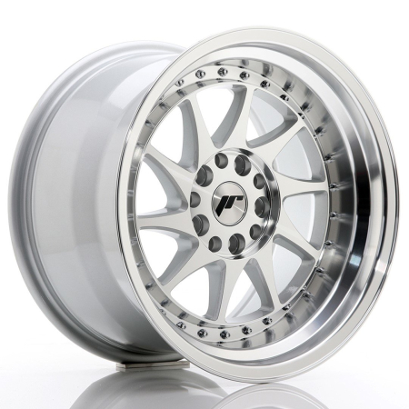 JR Wheels JR26 17x10 ET20 5x114/120 Silver Machined Face JR261710MG2074SM