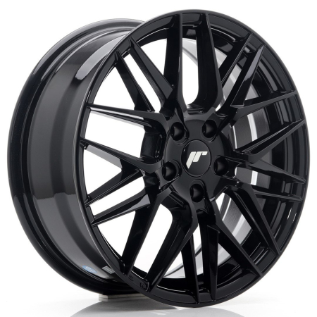 JR Wheels JR28 17x7 ET40 5x114,3 Glossy Black JR2817705H4067GB