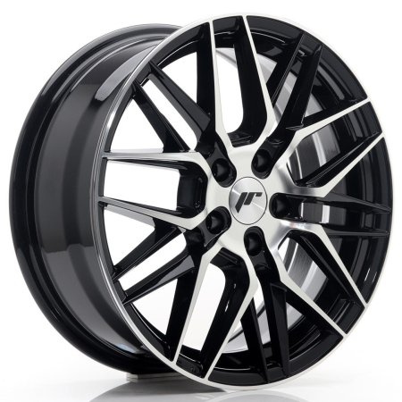 JR Wheels JR28 17x7 ET40 5x114,3 Gloss Black Machined Face JR2817705H4067GBM