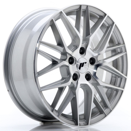 JR Wheels JR28 17x7 ET40 5x114,3 Silver Machine Face JR2817705H4067SM