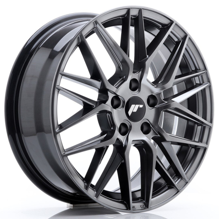 JR Wheels JR28 17x7 ET35 5x100 Hyper Black JR2817705K3567HB