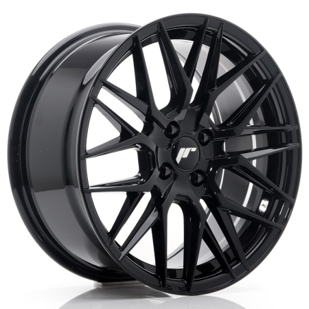 JR Wheels JR28 17x8 ET40 4x100 Glossy Black JR2817804H4067GB