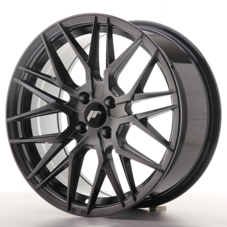 JR Wheels JR28 17x8 ET40 4x100 Hyper Black JR2817804H4067HB