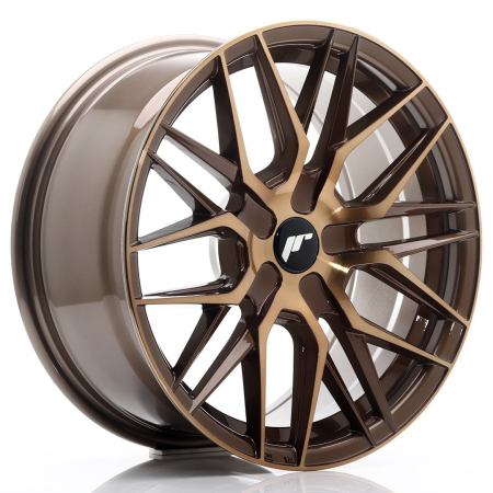 JR Wheels JR28 17x8 ET25-40 BLANK Platinum Bronze JR281780XX2574BZP