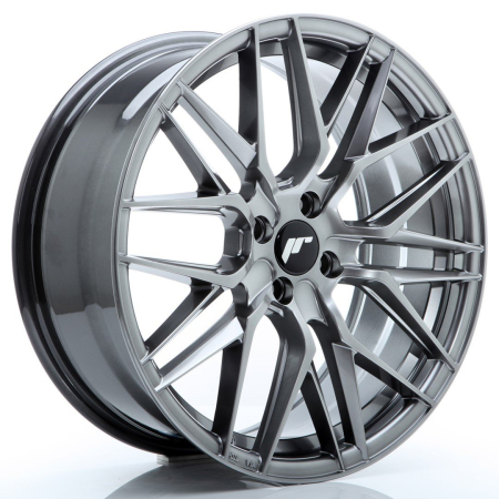 JR Wheels JR28 18x7,5 ET20 4x108 Hyper Black JR2818754F2065HB