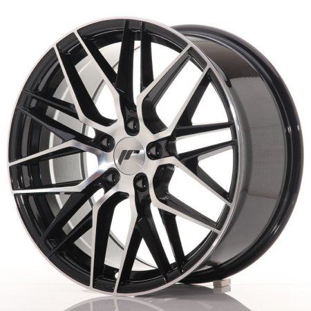 JR Wheels JR28 18x8,5 ET40 5x112 Gloss Black Machined Face JR2818855L4066GBM