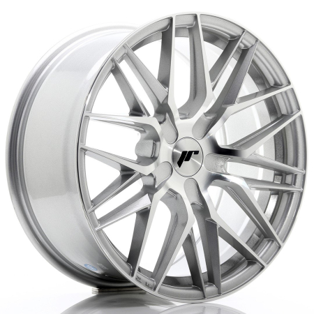 JR Wheels JR28 18x8,5 ET40 5H BLANK Silver Machined Face JR2818855X4074SM