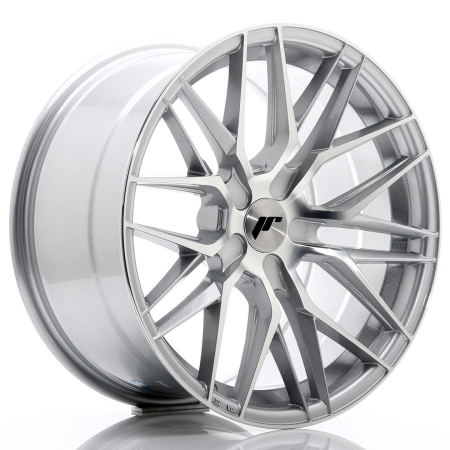 JR Wheels JR28 18x9,5 ET20-40 5H BLANK Silver Machined Face JR2818955X2074SM