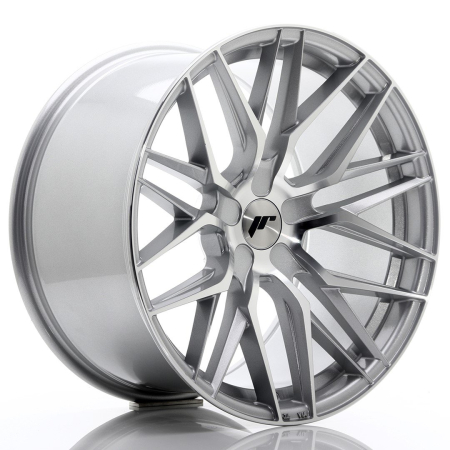 JR Wheels JR28 19x10,5 ET20-40 5H BLANK Silver Machined Face JR2819105X2074SM