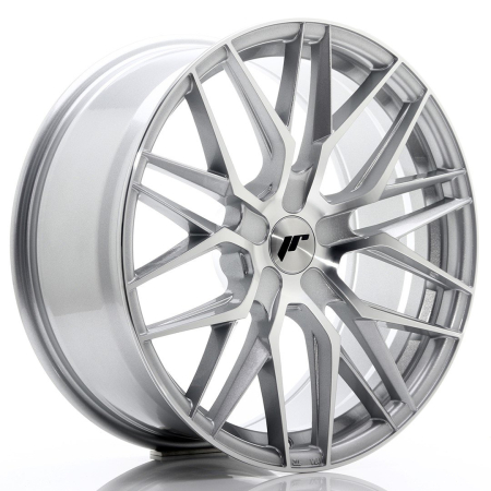 JR Wheels JR28 19x8,5 ET35-40 5H BLANK Silver Machined Face JR2819855X3574SM