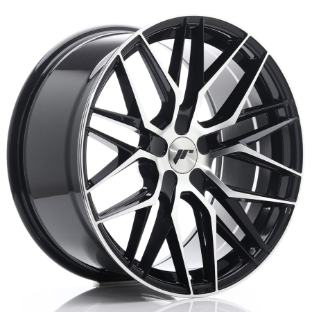 JR Wheels JR28 19x9,5 ET20-40 5H BLANK Gloss Black Machined Face JR2819955X2074GBM