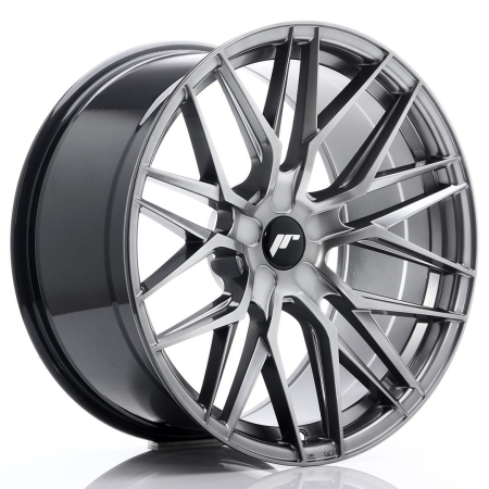 JR Wheels JR28 20x10 ET20-40 5H BLANK Hyper Black JR2820105X2074HB