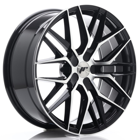 JR Wheels JR28 20x8,5 ET20-40 5H BLANK Gloss Black Machined Face JR2820855X2074GBM