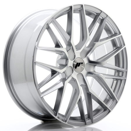 JR Wheels JR28 20x8,5 ET20-40 5H BLANK Silver Machined Face JR2820855X2074SM