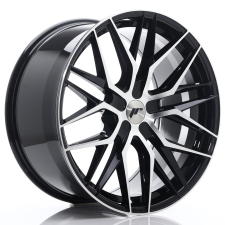 JR Wheels JR28 21x10,5 ET15-55 5H BLANK Gloss Black Machined Face JR2821055X1574GBM