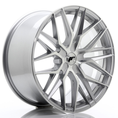 JR Wheels JR28 21x10,5 ET15-55 5H BLANK Silver Machined Face JR2821055X1574SM