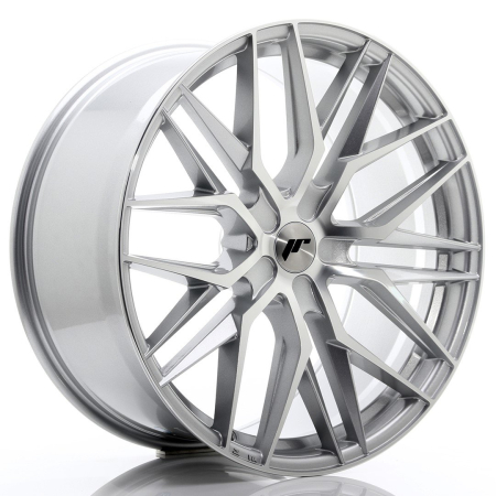 JR Wheels JR28 22x10,5 ET15-50 5H BLANK Silver Machined Face JR2822055X1574SM