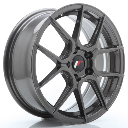 JR Wheels JR30 17x7 ET35 5x120 Hyper Gray JR3017705I3572HG