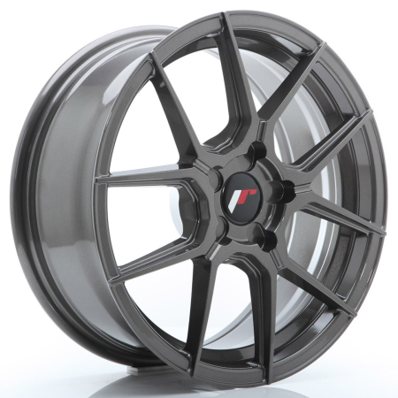 JR Wheels JR30 17x7 ET20-40 5H BLANK Hyper Gray JR3017705X2074HG