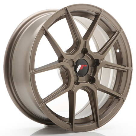 JR Wheels JR30 17x7 ET20-40 5H BLANK Matt Bronze JR3017705X2074MBZ