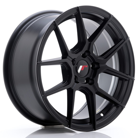 JR Wheels JR30 17x8 ET40 5x100 Matt Black JR3017805K4067BF