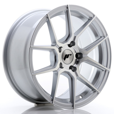 JR Wheels JR30 17x8 ET40 5x112 Silver Machined Face JR3017805L4066SM