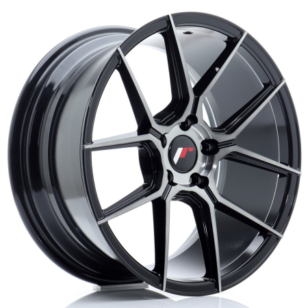 JR Wheels JR30 18x8,5 ET40 5x112 Black Brushed w/Tinted Face JR3018855L4066GBBF