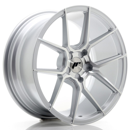 JR Wheels JR30 18x8,5 ET20-40 5H BLANK Silver Machined Face JR3018855X2074SM