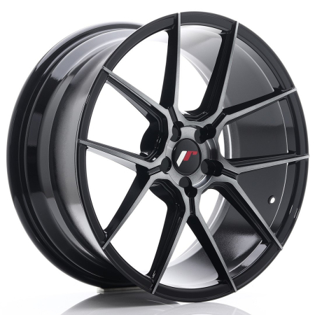 JR Wheels JR30 19x8,5 ET20-42 5H BLANK Black Brushed w/Tinted Face JR3019855X2074GBBF