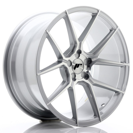 JR Wheels JR30 19x9,5 ET20-40 5H BLANK Silver Machined Face JR3019955X2074SM