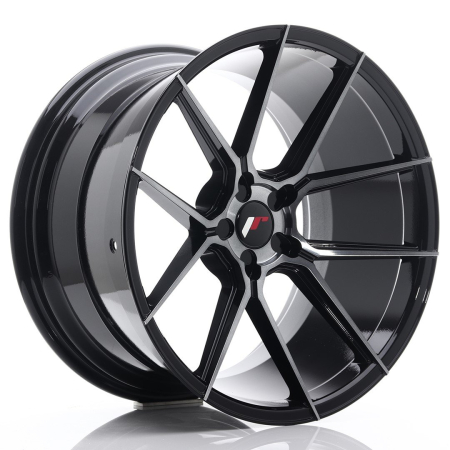 JR Wheels JR30 20x11 ET20-30 5H BLANK Black Brushed w/Tinted Face JR3020115X2074GBBF