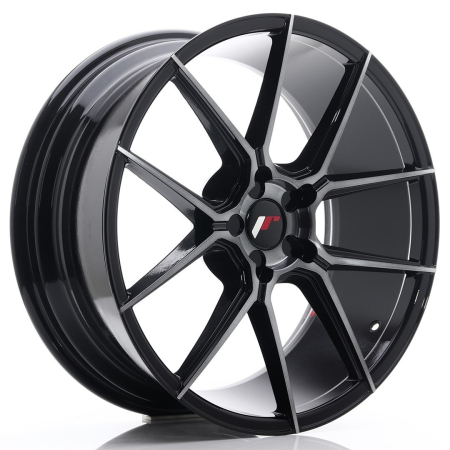 JR Wheels JR30 20x8,5 ET20-42 5H BLANK Black Brushed w/Tinted Face JR3020855X2074GBBF