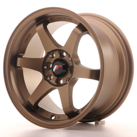 JR Wheels JR3 15x8 ET25 4x100/114 Anodized Bronze JR3158042573ABZ