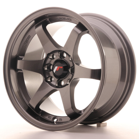 JR Wheels JR3 15x8 ET25 4x100/114 Gun Metal JR3158042573GM