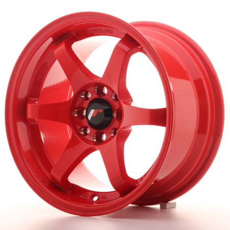 JR Wheels JR3 15x8 ET25 4x100/108 Red JR3158142573R