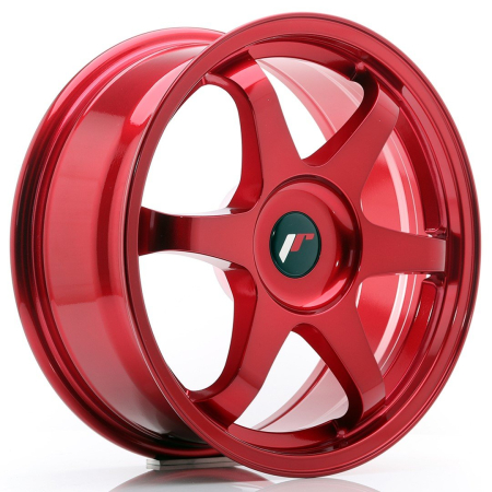 JR Wheels JR3 17x7 ET20-42 BLANK Platinum Red JR31770XX2073RP2