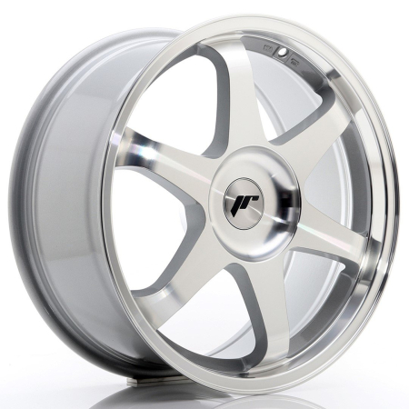 JR Wheels JR3 18x8 ET35-45 BLANK Silver Machined Face JR31880XX3574SM