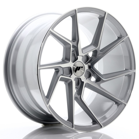 JR Wheels JR33 20x10,5 ET15-30 5H BLANK Silver Machined Face JR33201055X1574SM