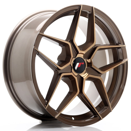 JR Wheels JR34 18x8 ET20-42 5H BLANK Platinum Bronze JR3418805X2074BZP