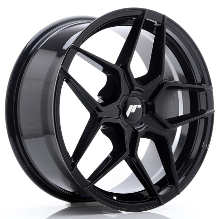 JR Wheels JR34 18x8 ET20-42 5H BLANK Glossy Black JR3418805X2074GB