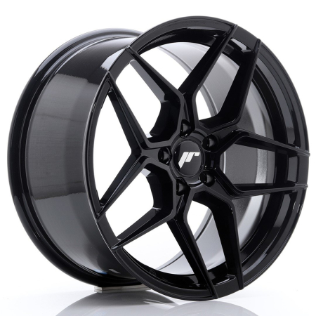 JR Wheels JR34 18x9 ET42 5x112 Glossy Black JR3418905L4266GB