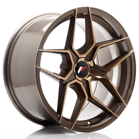 JR Wheels JR34 18x9 ET20-42 5H BLANK Platinum Bronze JR3418905X2074BZP