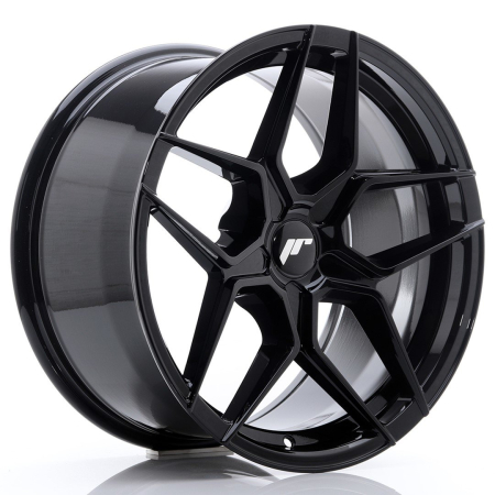 JR Wheels JR34 18x9 ET20-42 5H BLANK Glossy Black JR3418905X2074GB